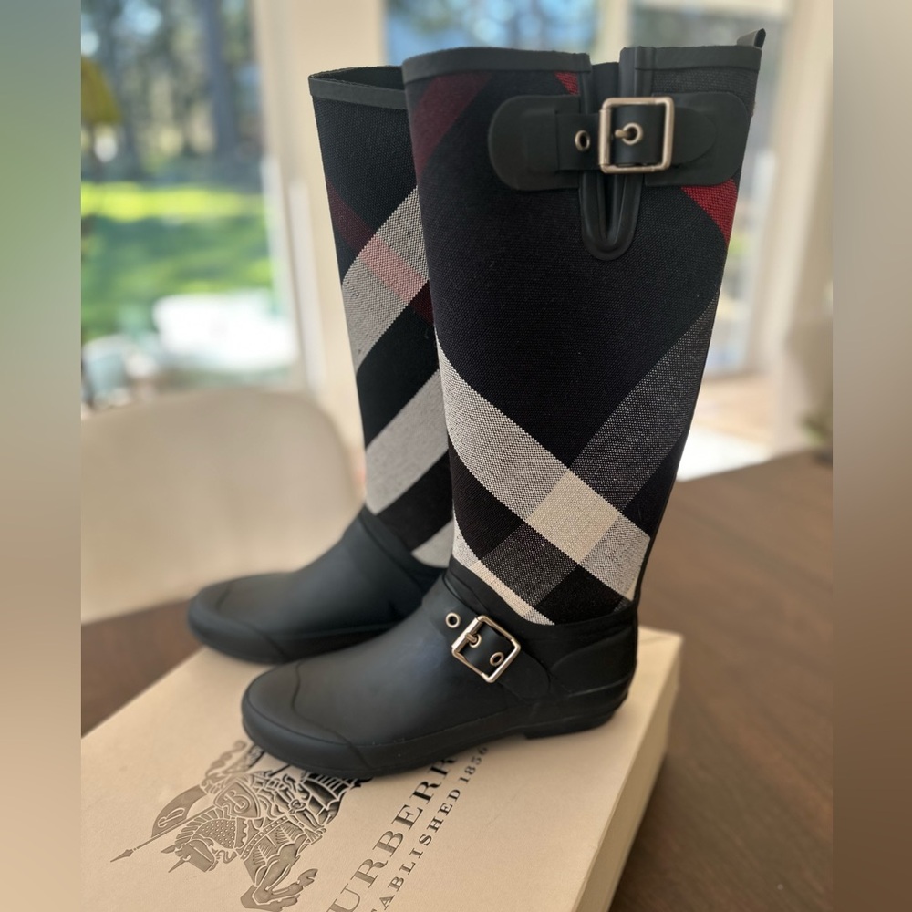 Burberry "Birkback" rainboots